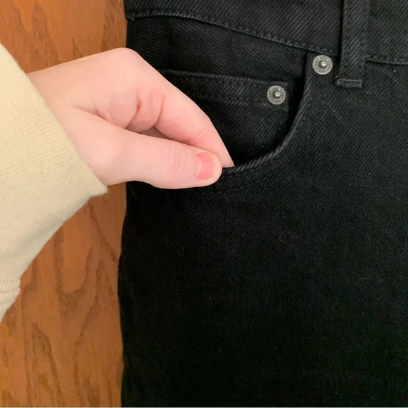 Reformation Black Denim Jeans - Picture 4 of 5